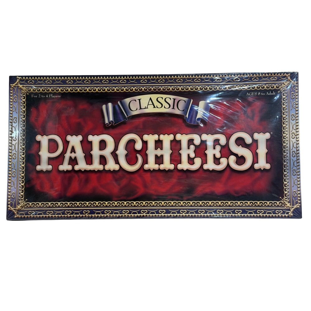 Winning Moves Games Classic Parcheesi Board Game Red Royal Edition New In Box
